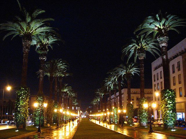 Bd. Mohammed V Rabat, ville des lumières