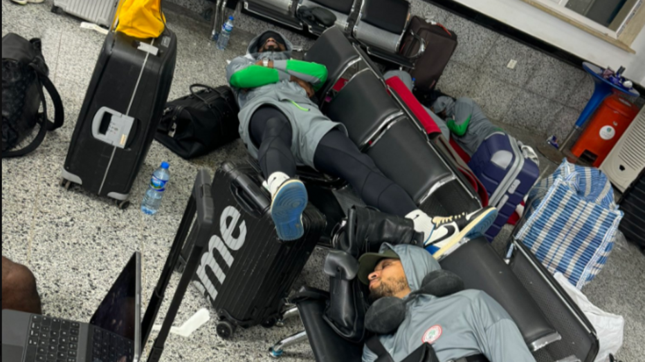 Des joueurs de la sélection du Nigéria bloqué dans un aéroport en Libye
