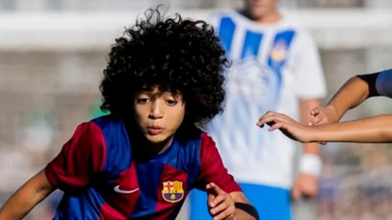 Adam Qaroual, pépite d'origine marocaine de La Masia