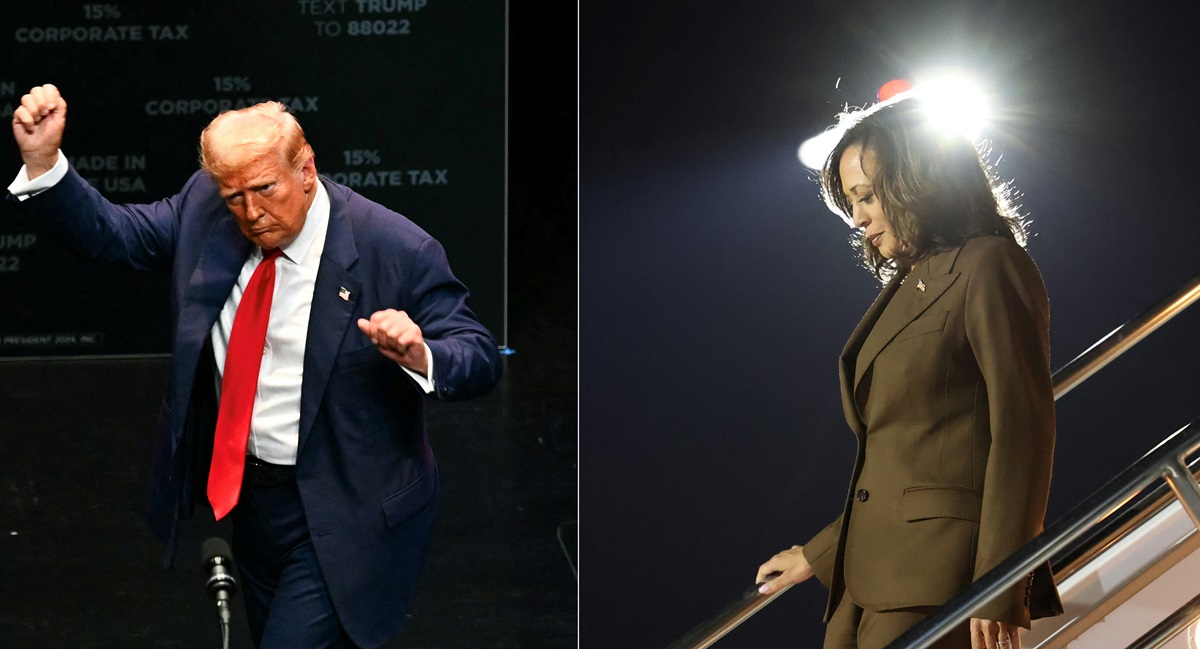 one month before the us presidential election package