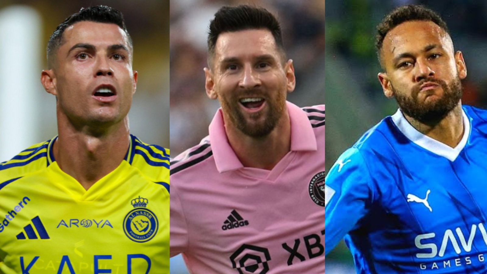 cristiano ronaldo, lionel messi et neymar dans le classement des joueurs les mieux payés