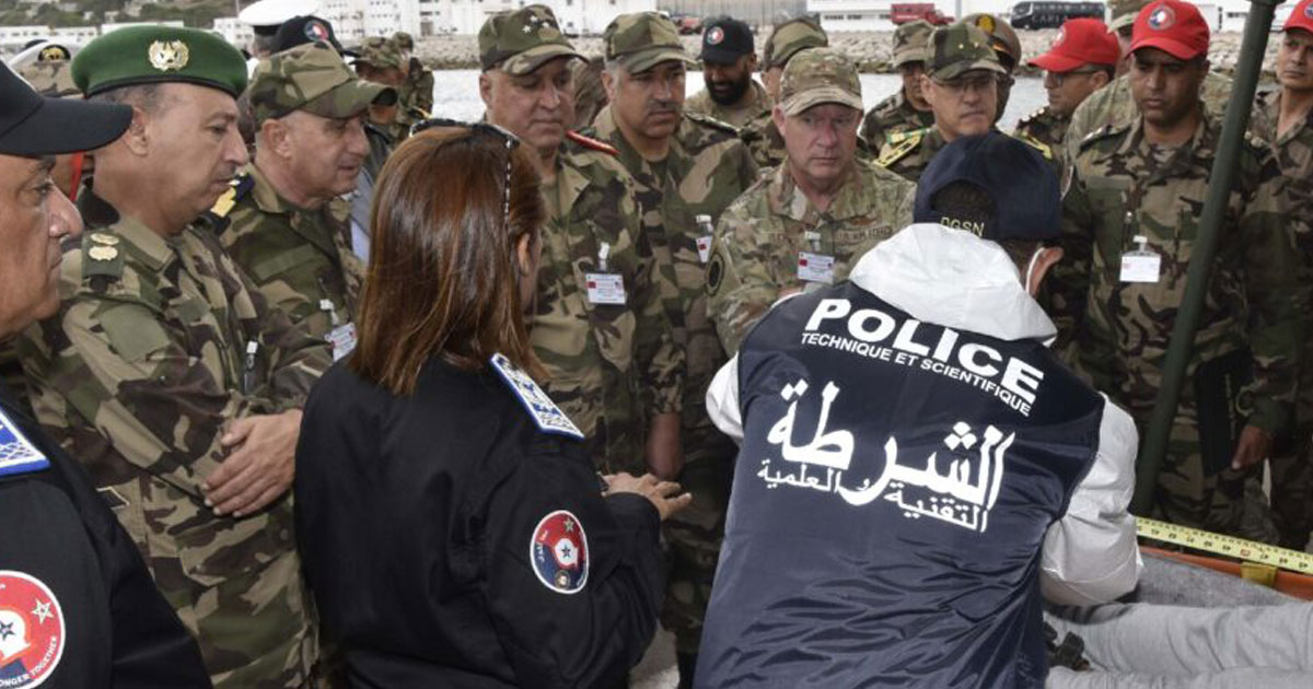 Ksar Sghir : FAR et Armée US s’entrainent sur la gestion des catastrophes