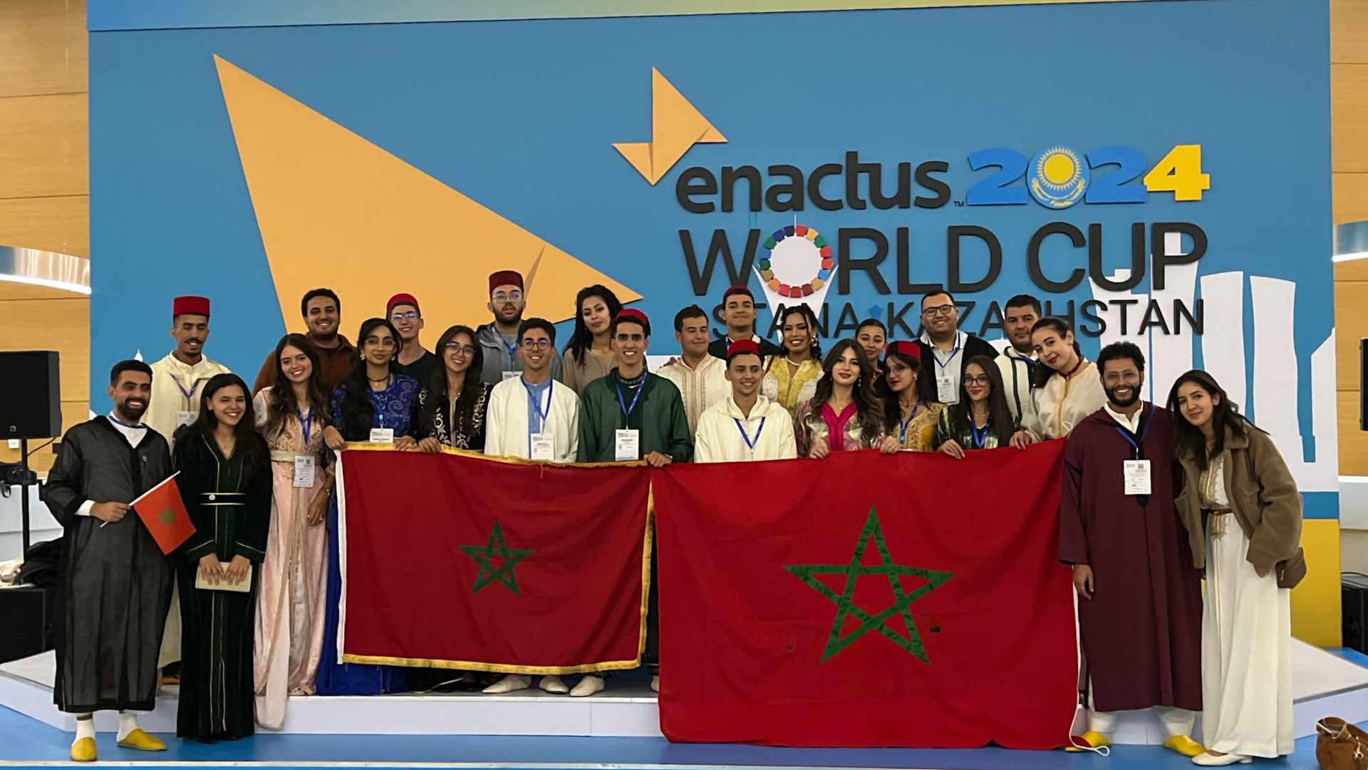 L’équipe Enactus EMI a remporté la deuxième place à la Coupe du Monde de l’Entrepreneuriat Social Enactus 2024 qui s’est déroulé en octobre au Kazakhstan.