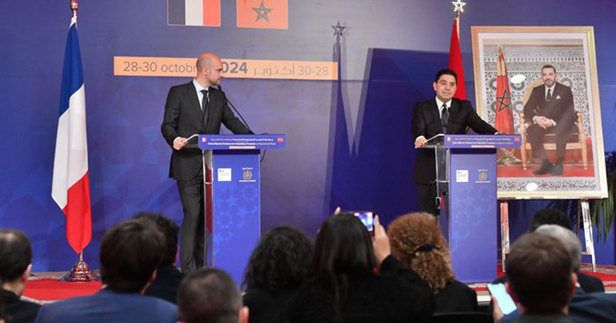 Jean-Noël Barrot: "La France entend accroître sa présence consulaire au Sahara marocain"