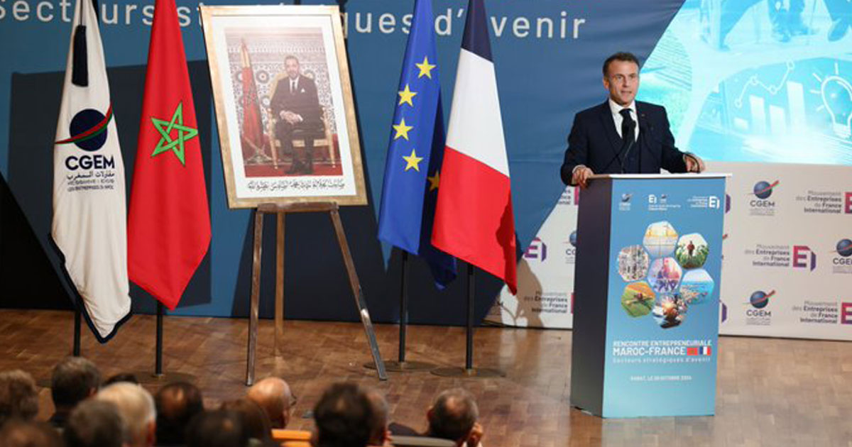 Les investissements publics français au Maroc se poursuivront, y compris au Sahara (Président Macron)