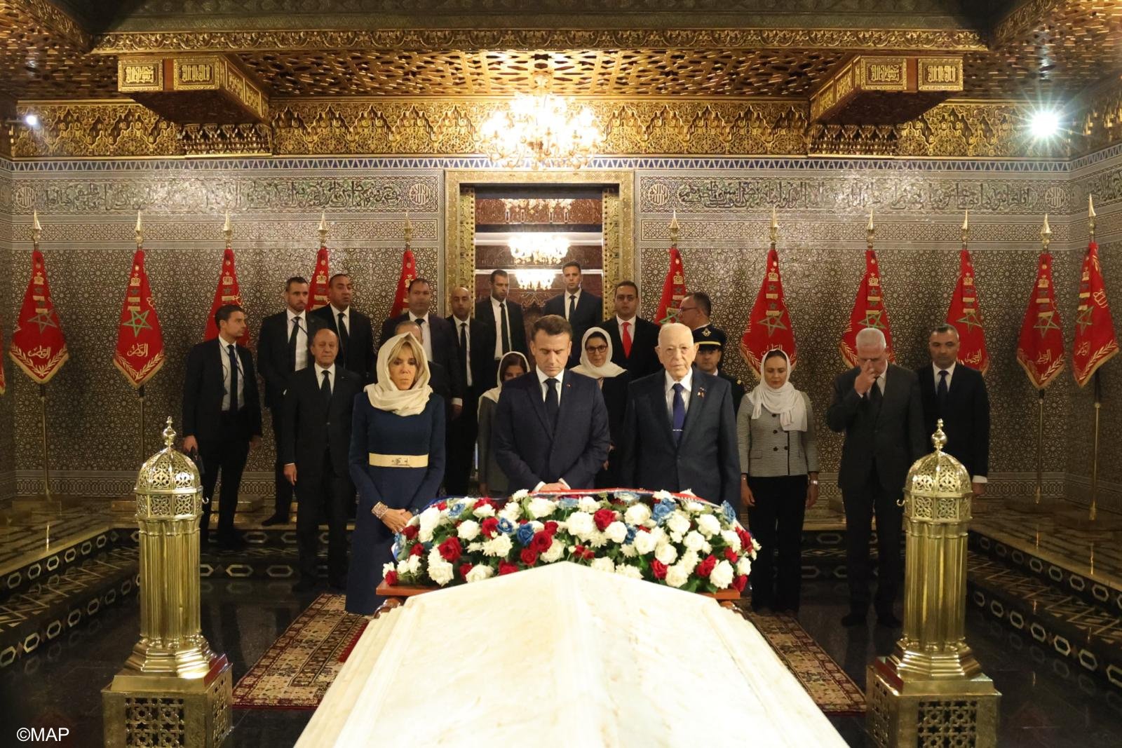 macron mausolée mohammed v 1 (1)