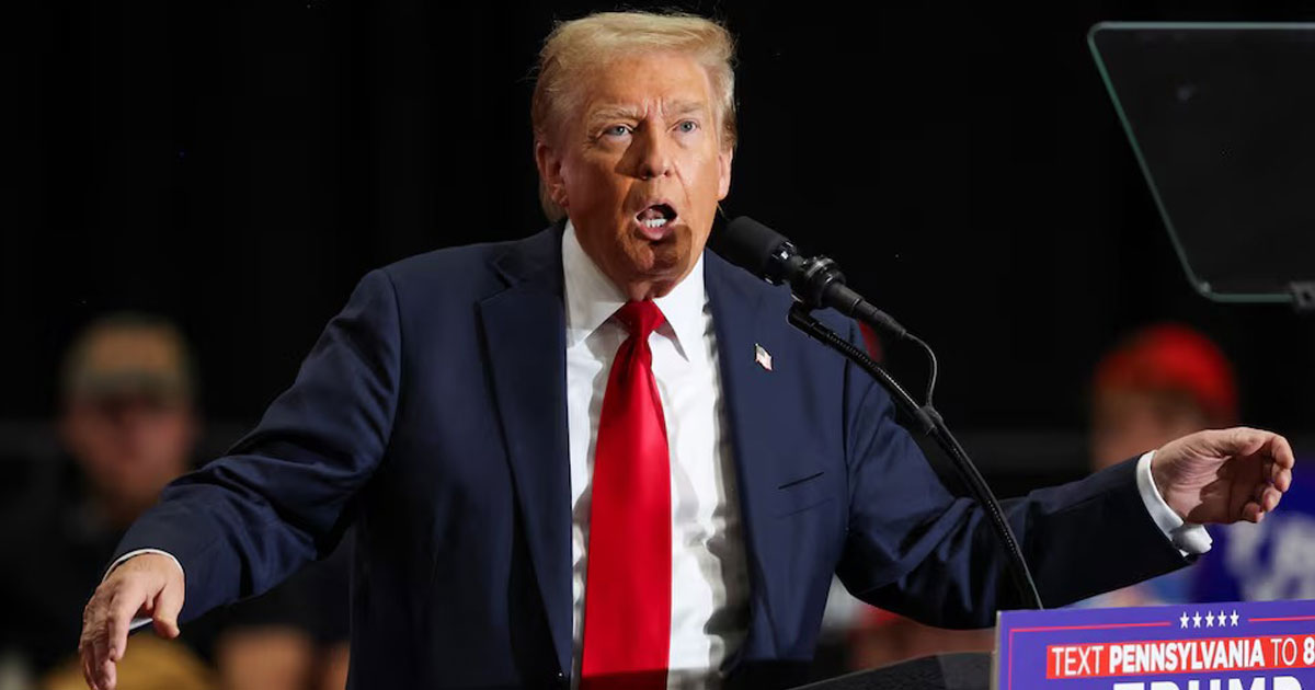 Trump matraque Harris dans la ville natale de Biden 