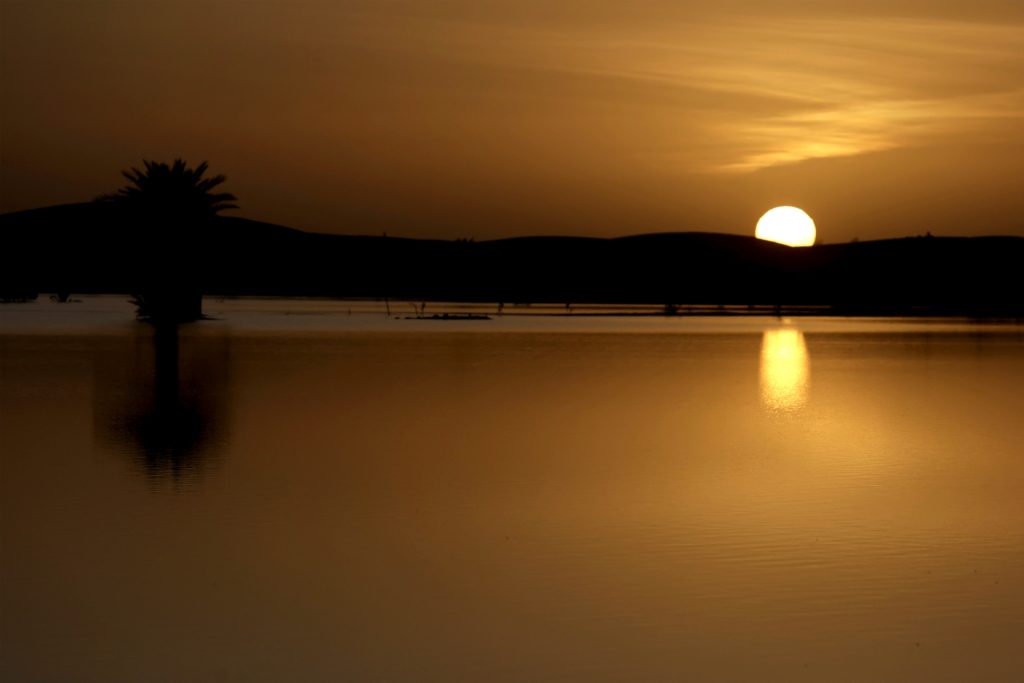 maroc pluies sahara desert