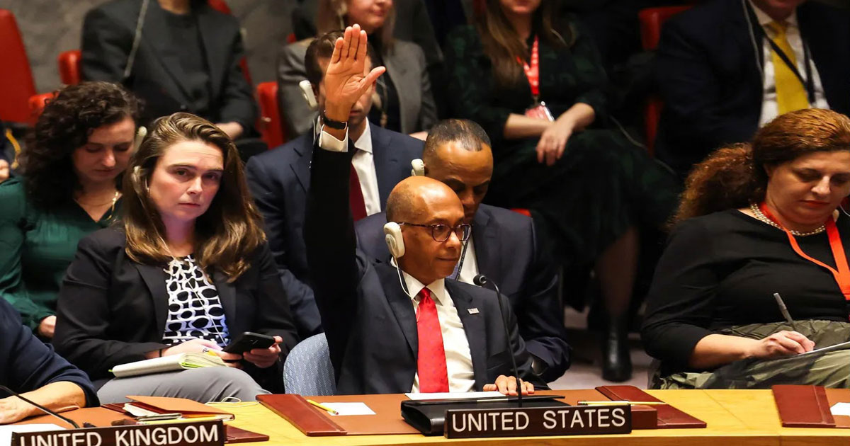 Cessez-le-feu à Gaza: nouveau veto américain au Conseil de sécurité de l'ONU 