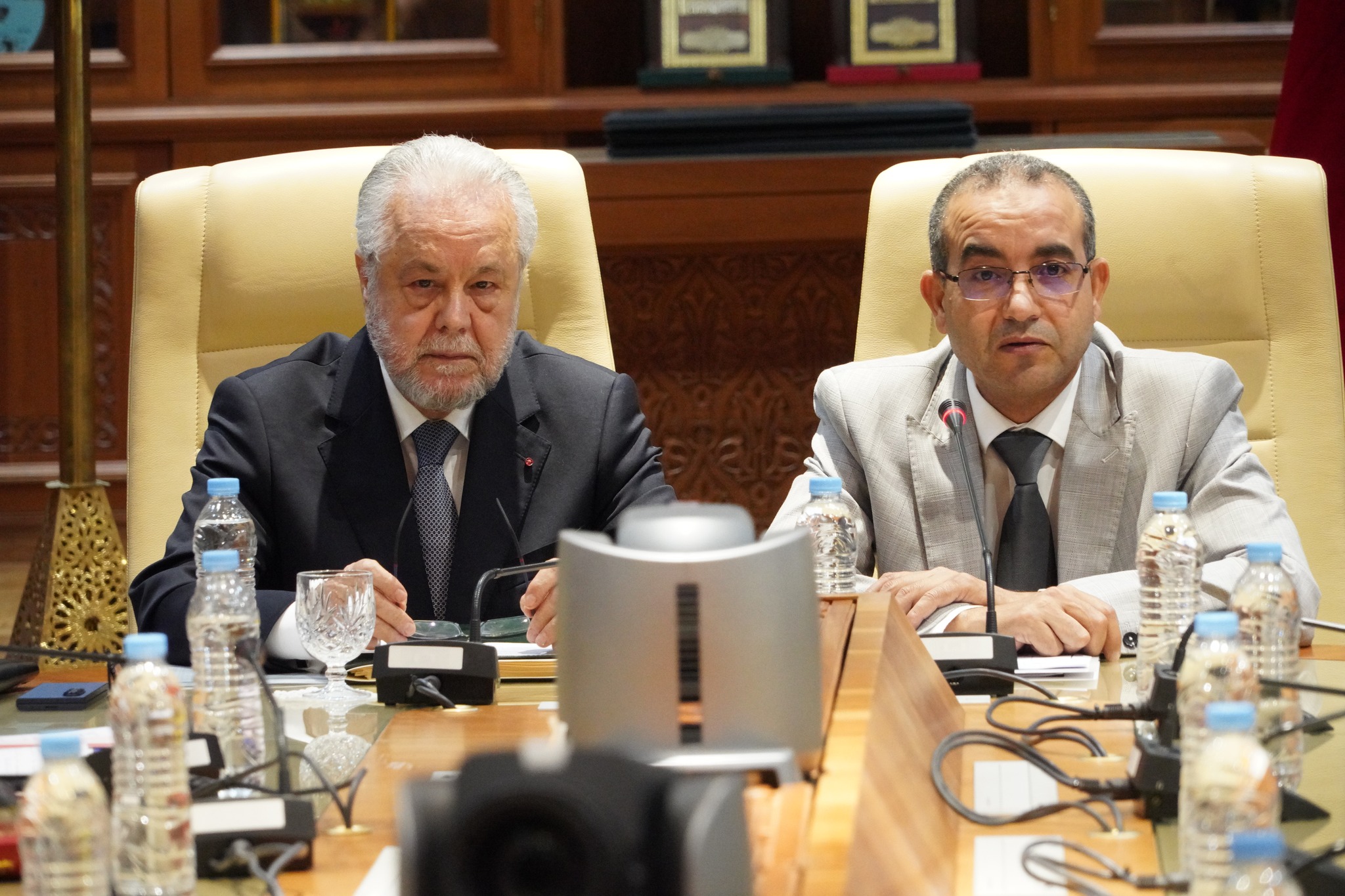 le secrétaire général du gouvernement, mohamed el hajoui, devant la commission de la justice 1