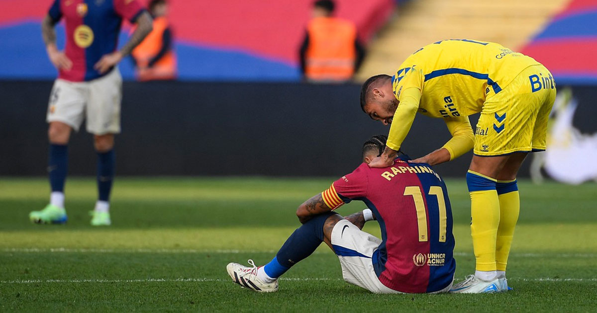 Espagne: le leader Barcelone chute à domicile face à Las Palmas (2-1)