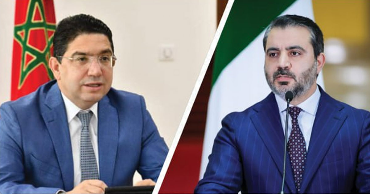 Premier échange téléphonique entre Nasser Bourita et le ministre syrien Assad al-Chaabani
