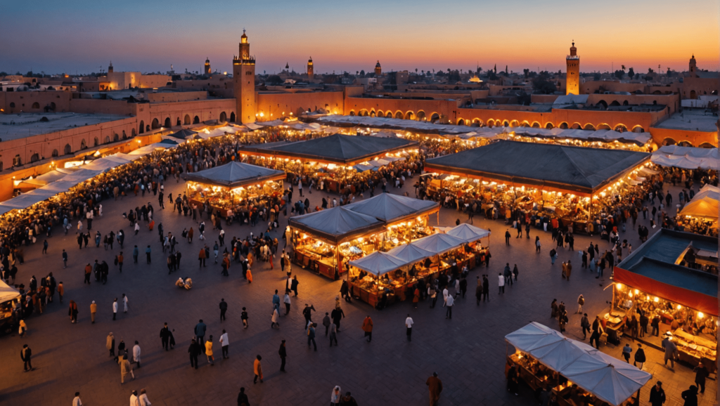 what makes jemaa el fna in marrakech so special