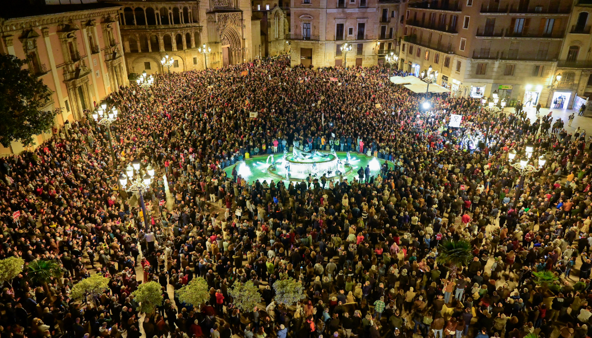 manifestations valence inondations espagne