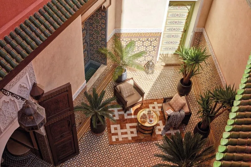 Un des riads du Royal Mansour Marrakech