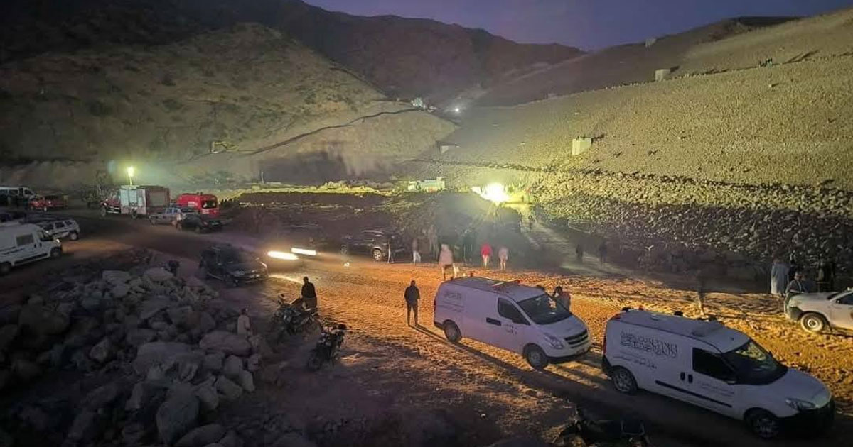 Taroudant: les corps des cinq ouvriers retrouvés après une explosion au barrage Mokhtar Soussi