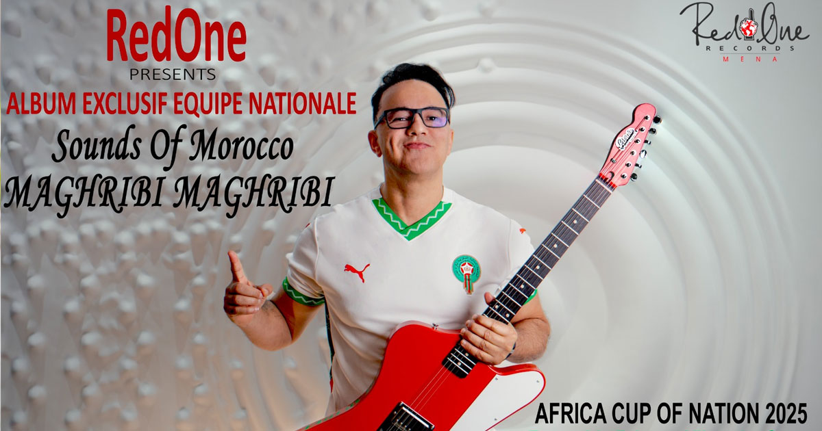 CAN 2025: RedOne va sortir un album exclusif pour les «Lions de l'Atlas»