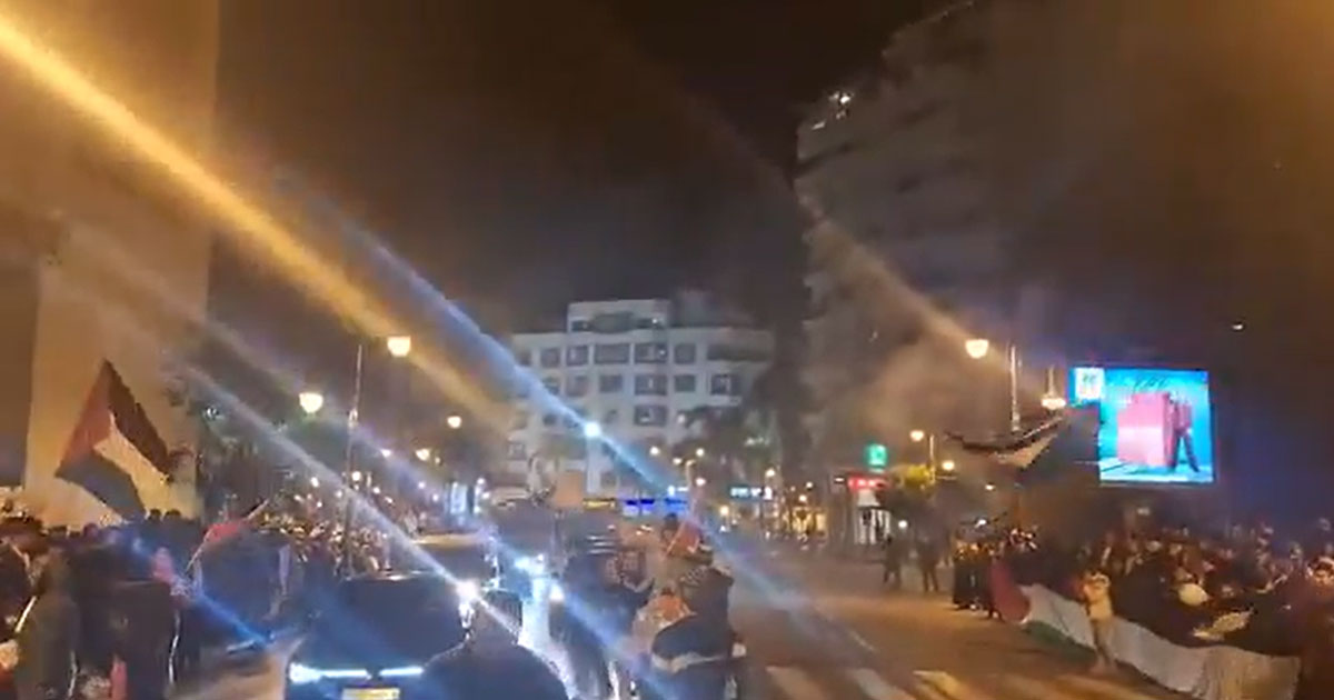 Scènes de liesse dans plusieurs villes marocaines après l'accord de cessez-le-feu à Gaza