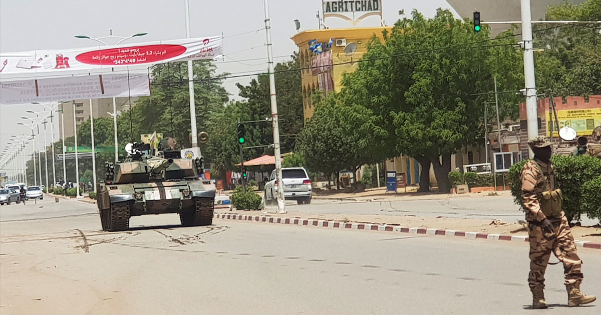 Tchad: tirs nourris dans le centre de N'Djamena, près de la présidence