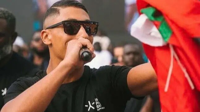 Le rappeur français d'origine marocaine, Maes