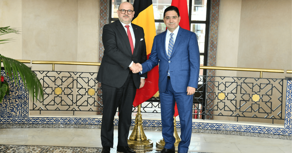 belgique maroc nasser bourita bernard quintin