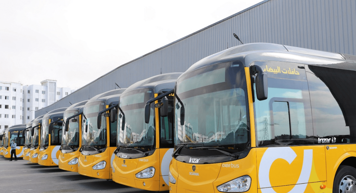 bus casablanca projet renouvellement