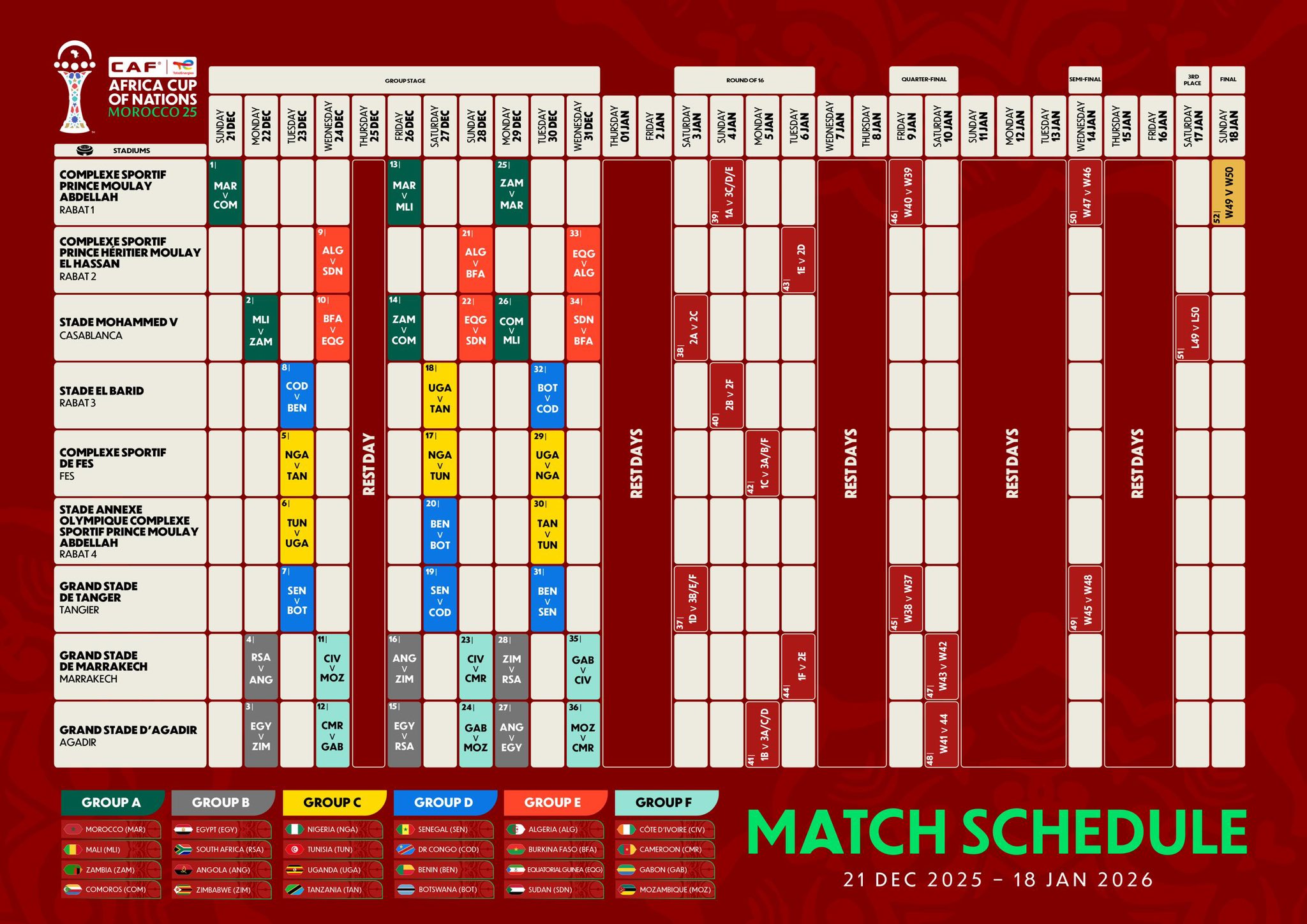 calendrier can 2025