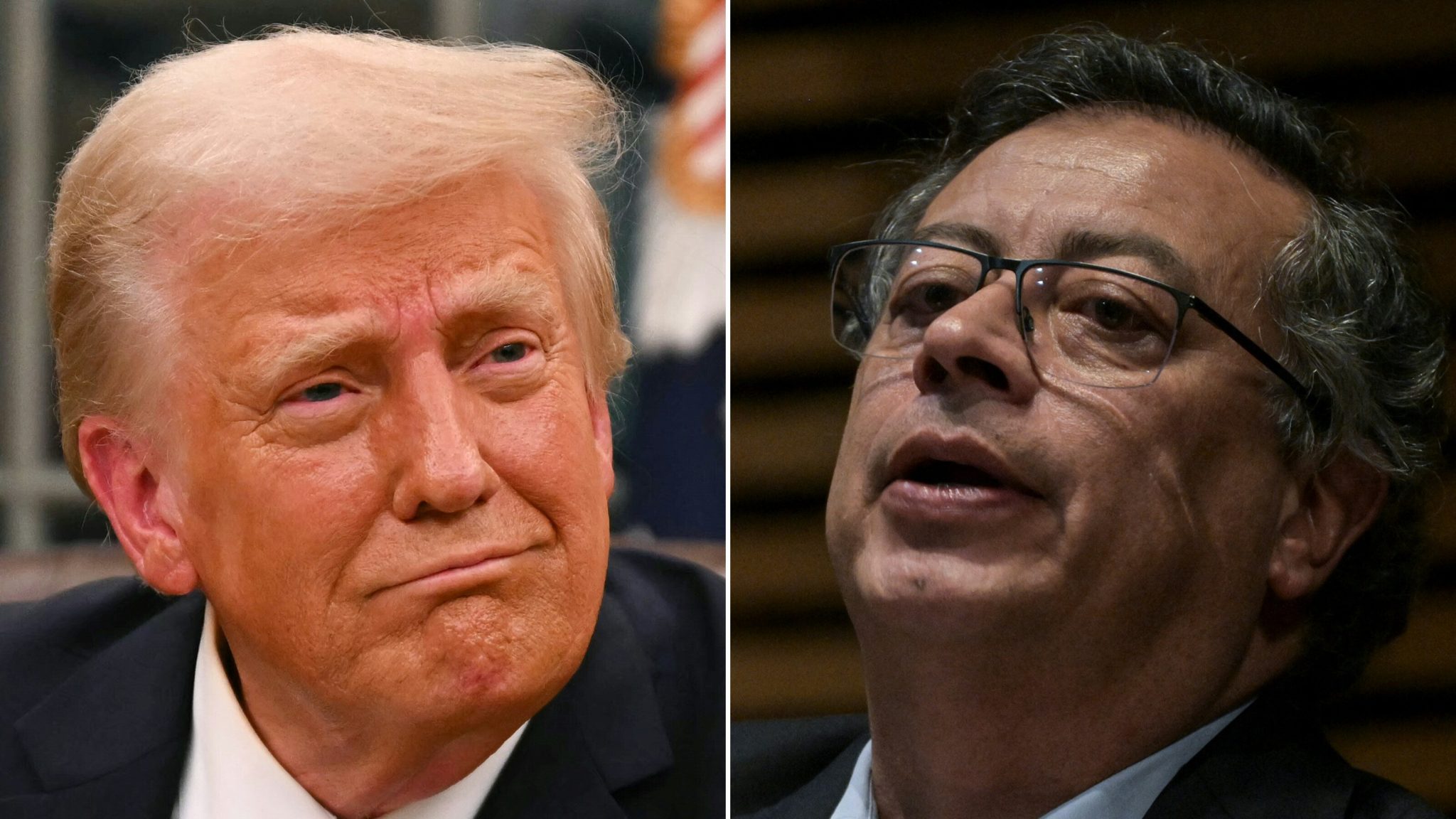 donald trump gustavo petro