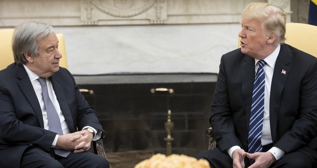 donald trump guterres