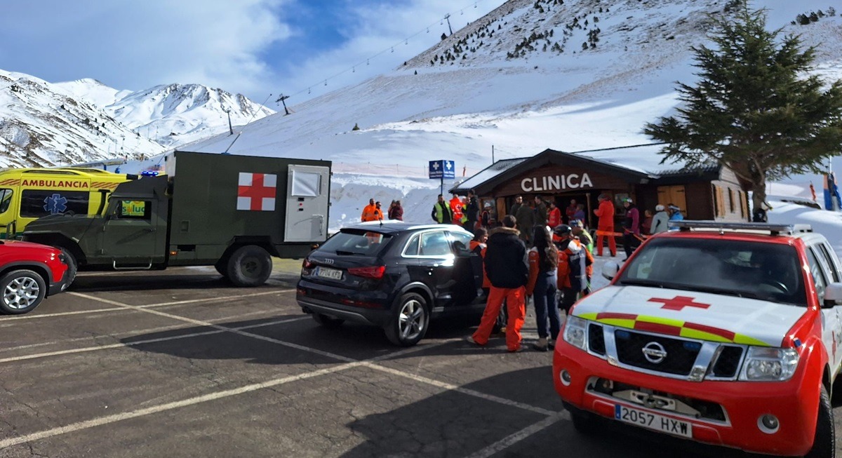 espagne accident telesieges