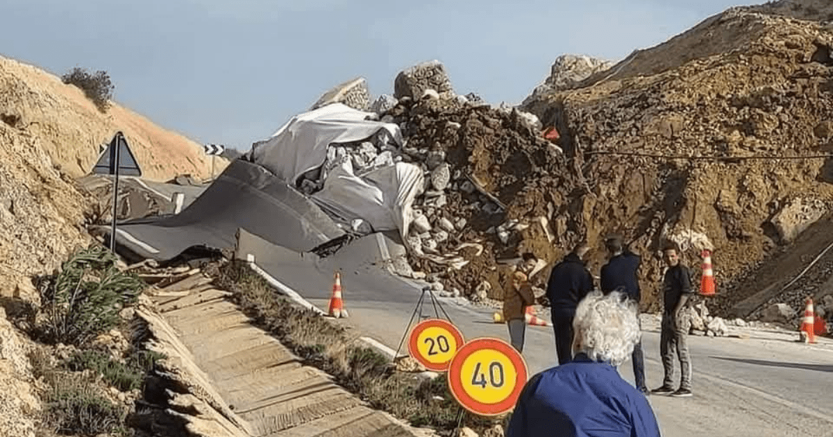 glissement de terrain