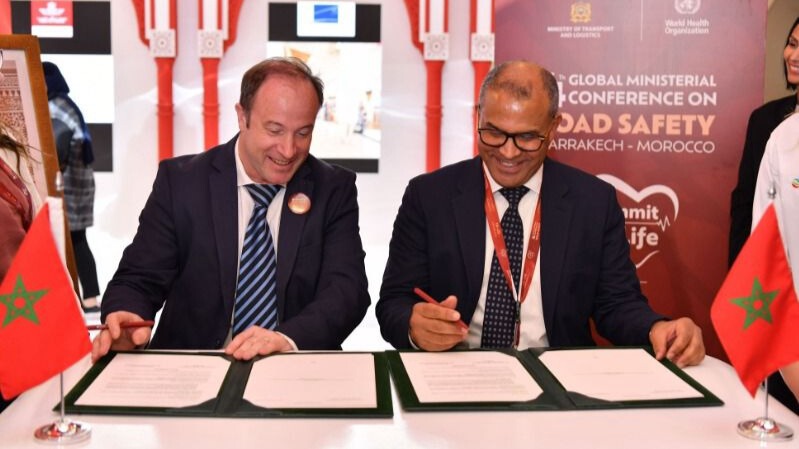 Signature de la nouvelle convention entre Vivo Energy et l'Agence Nationale de la Sécurité Routière