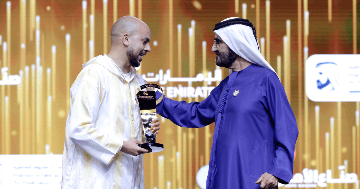 ahmed zainoun lauréat du prix arab hope makers
