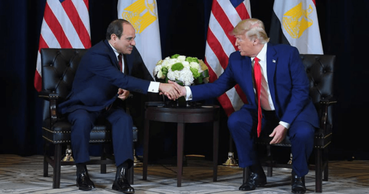 al sissi trump