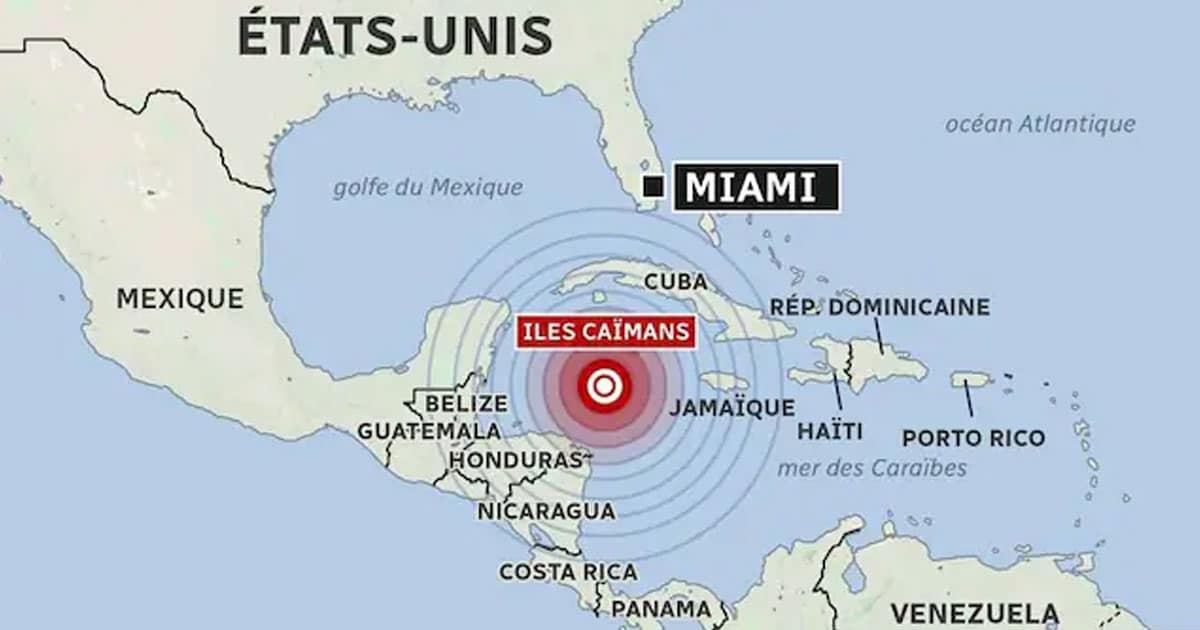 Alerte au tsunami à Porto Rico à la suite d’un séisme de magnitude 7,6 dans les Caraïbes