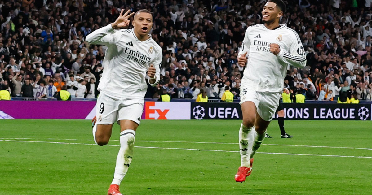 C1 : Grâce à un triplé de Mbappé, le Real Madrid élimine Manchester City et se qualifie pour les huitièmes