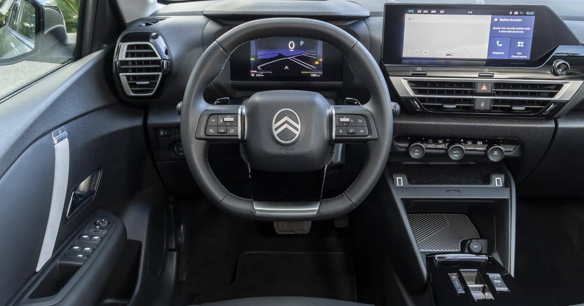 citroen c4 hybride interieur