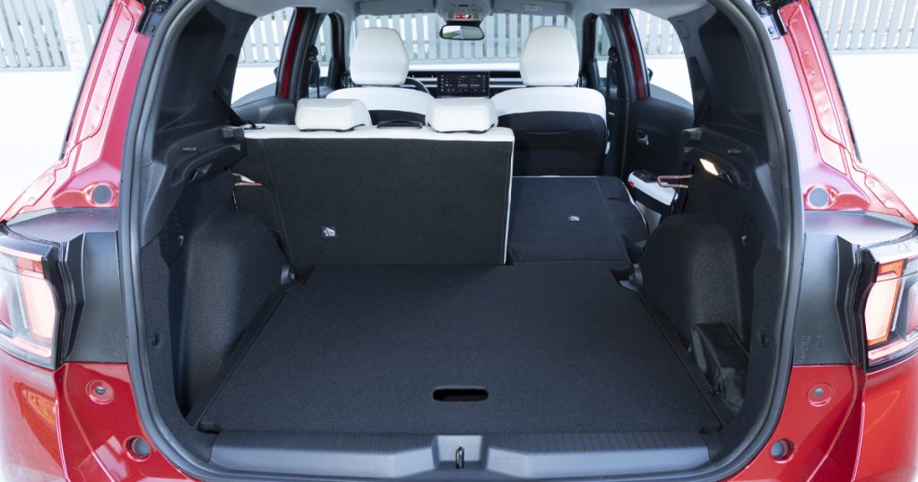 citroen ë c3 aircross coffre