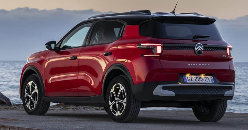 citroen ë c3 aircross profil