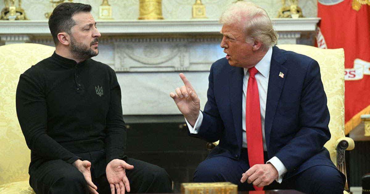 Clash Trump/Zelensky : Il y a un "agresseur" russe, "il faut respecter ceux qui depuis le début se battent" (Macron)