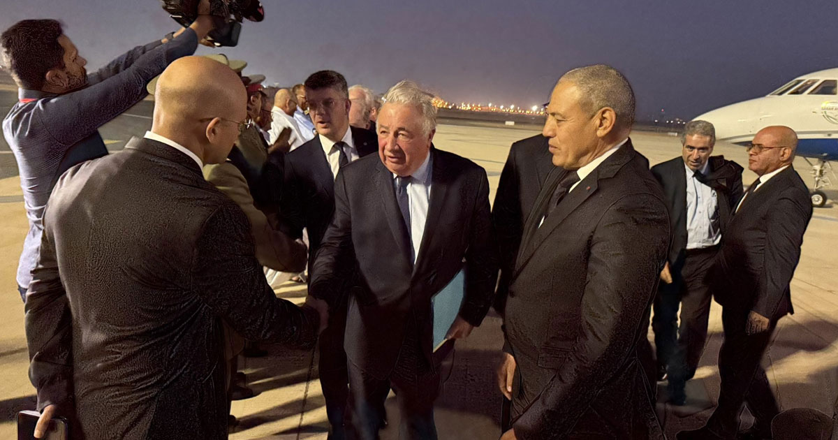 Le président du Sénat français Gérard Larcher en visite historique à Laâyoune