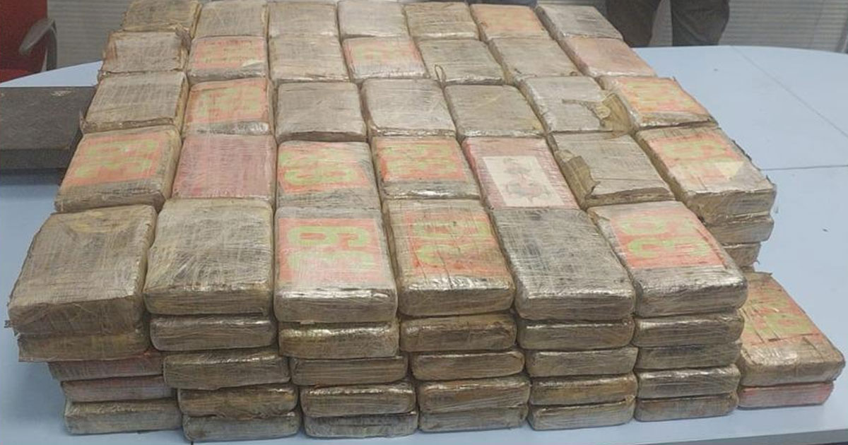 El Guerguerat : mise en échec d'une tentative de trafic international de drogues et saisie de 183 kg et 200 gr de cocaïne (source sécuritaire)
