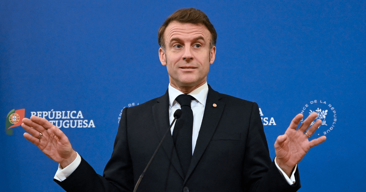 emmanuel macron portugal