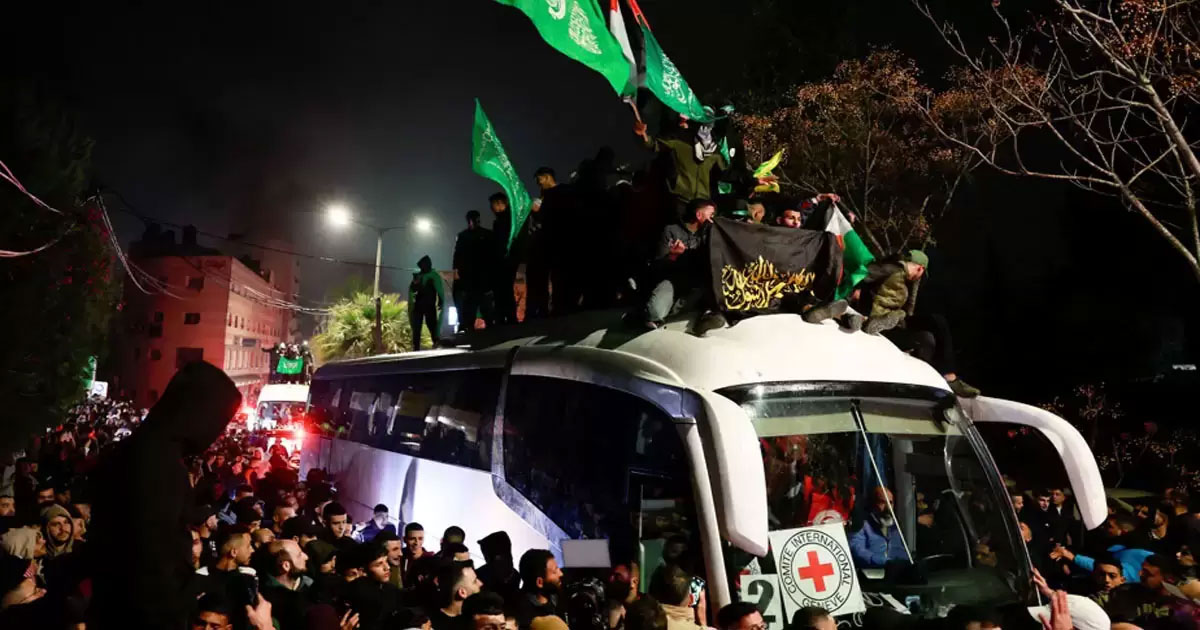 Israël a libéré jeudi 596 prisonniers palestiniens, doit encore en libérer 46 (ONG)