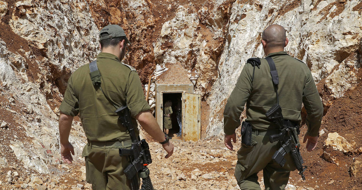 Israël dit avoir frappé un tunnel entre le Liban et la Syrie utilisé par le Hezbollah