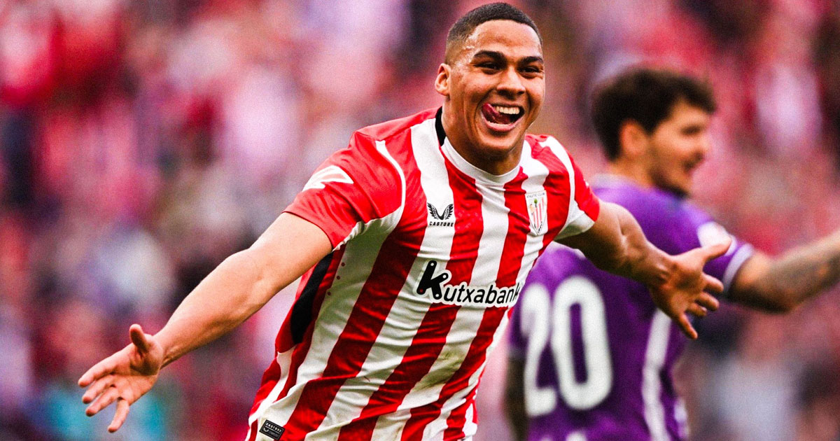 Maroan Sannadi frappe fort : premier but avec l'Athletic Bilbao