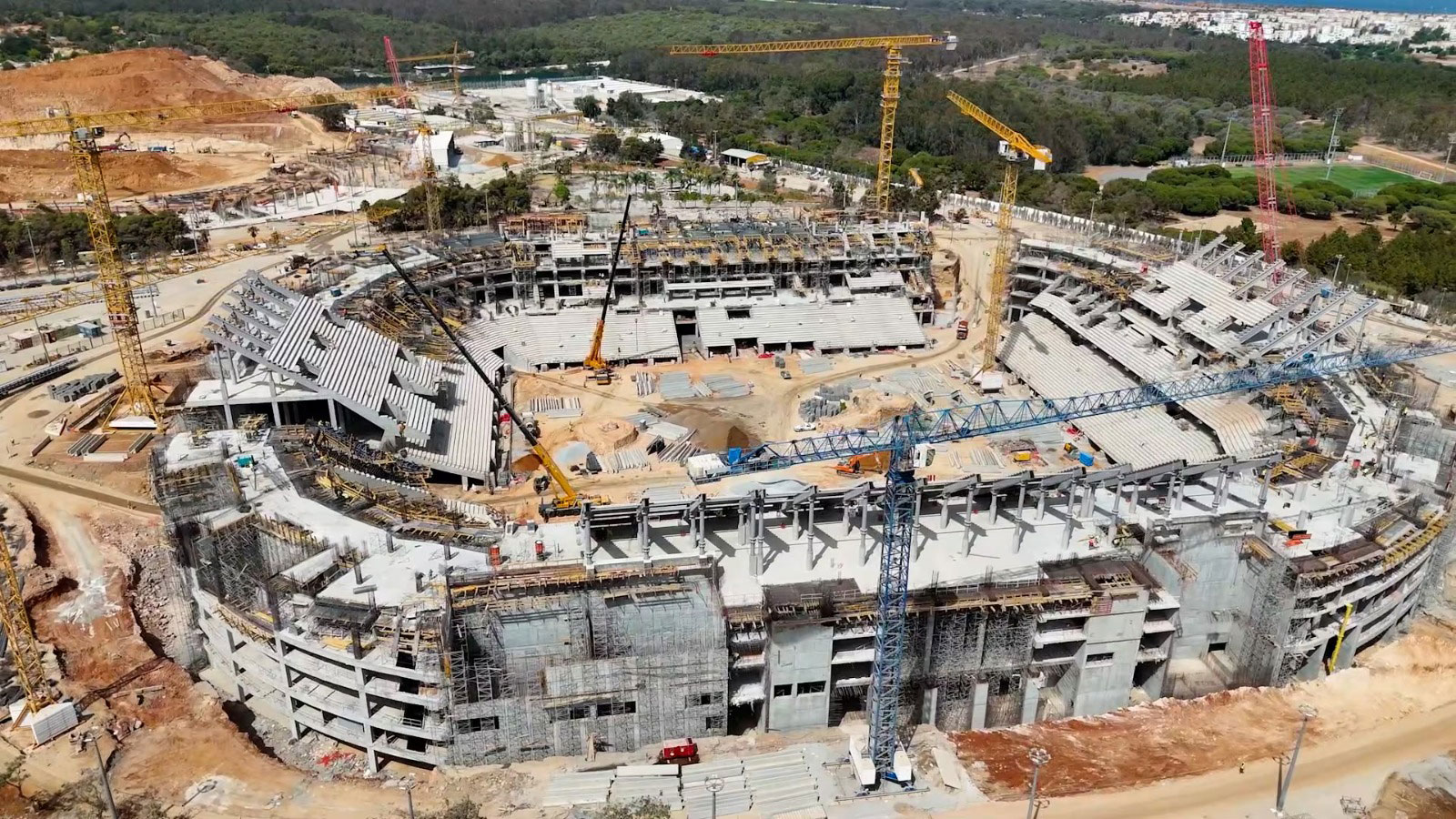 Le Président du Directoire de la Sonarges se réjouit du temps record de réalisation du complexe Moulay Abdellah