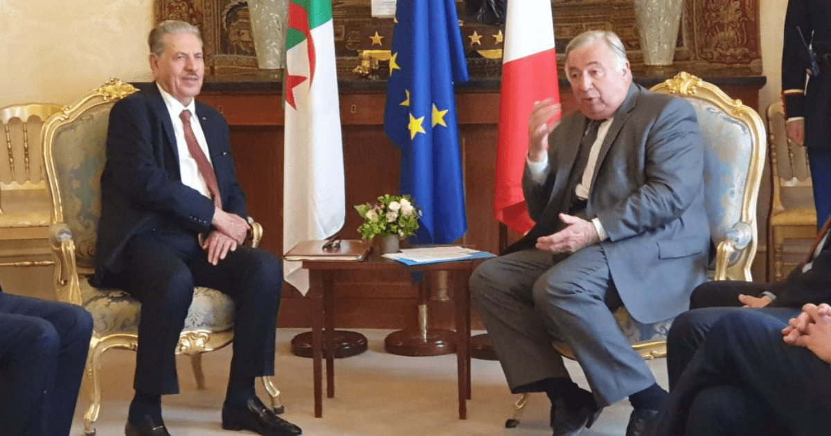 algérie france salah goudjil et gérard larcher