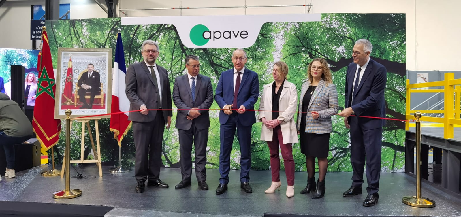 Cérémonie d'inauguration du centre de formation Apave de Casablanca