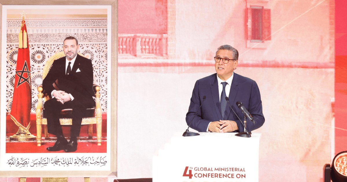aziz akhannouch conférence ministérielle mondiale sur la sécurité routière marrakech